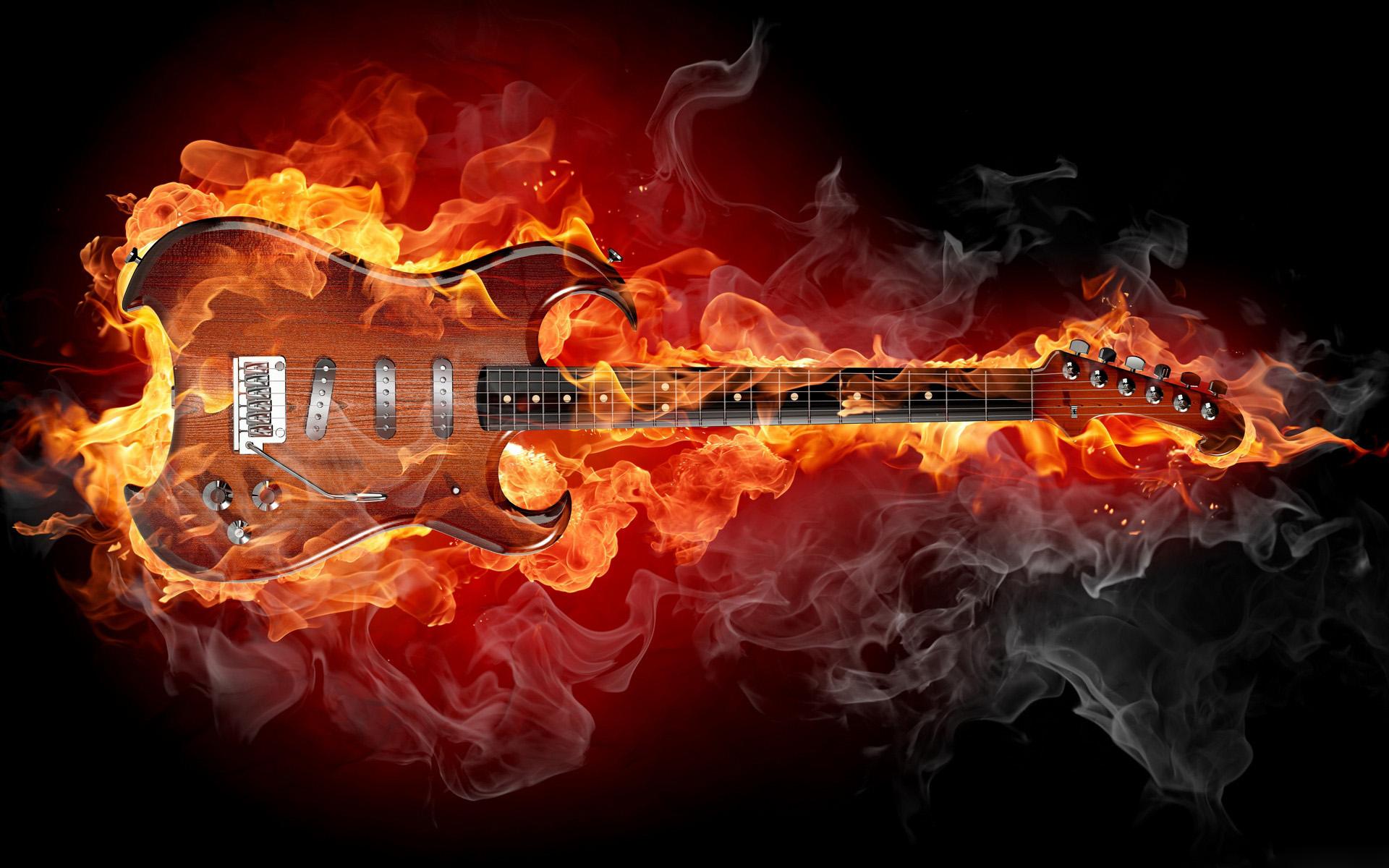 1920x1200 Electric Guitars Wallpaper