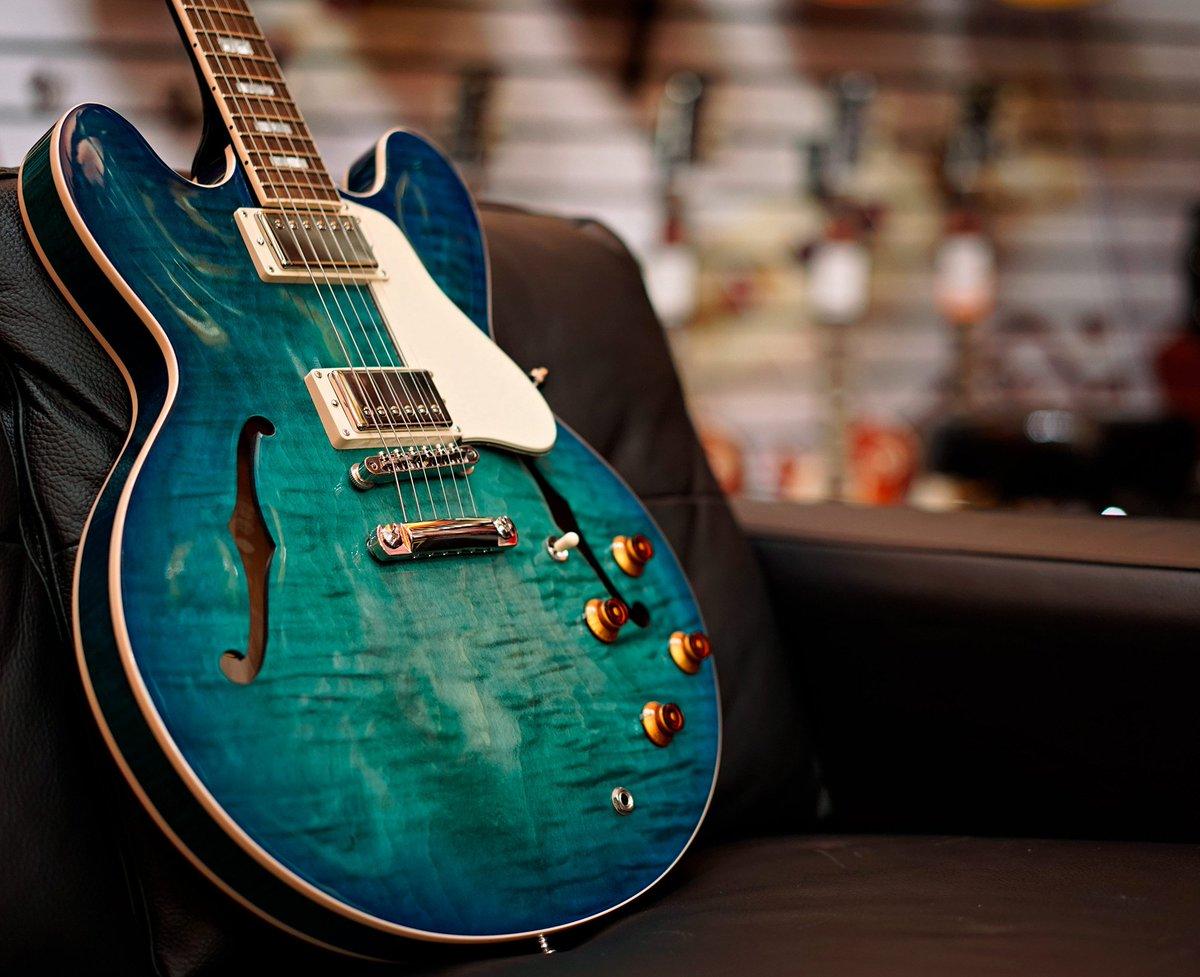1200x977 Guitarguitar Definitely One Of Our Favourite Models From Gibson's 2018 Series, This ES 335 In Aquamarine Is Simply Beautiful