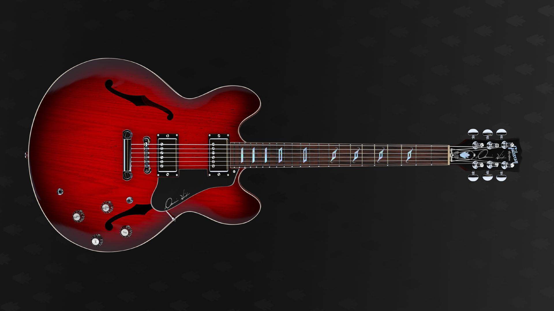 1920x1080 Gibson 335 Custom Guitar