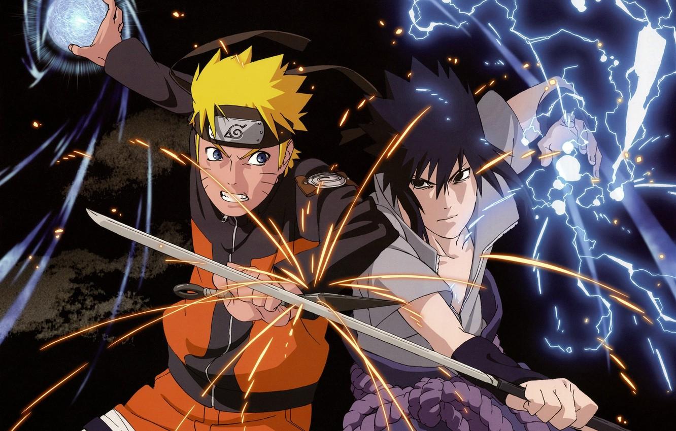 1332x850 Wallpaper black, Anime, naruto, sasuke image for desktop, section сёнэн