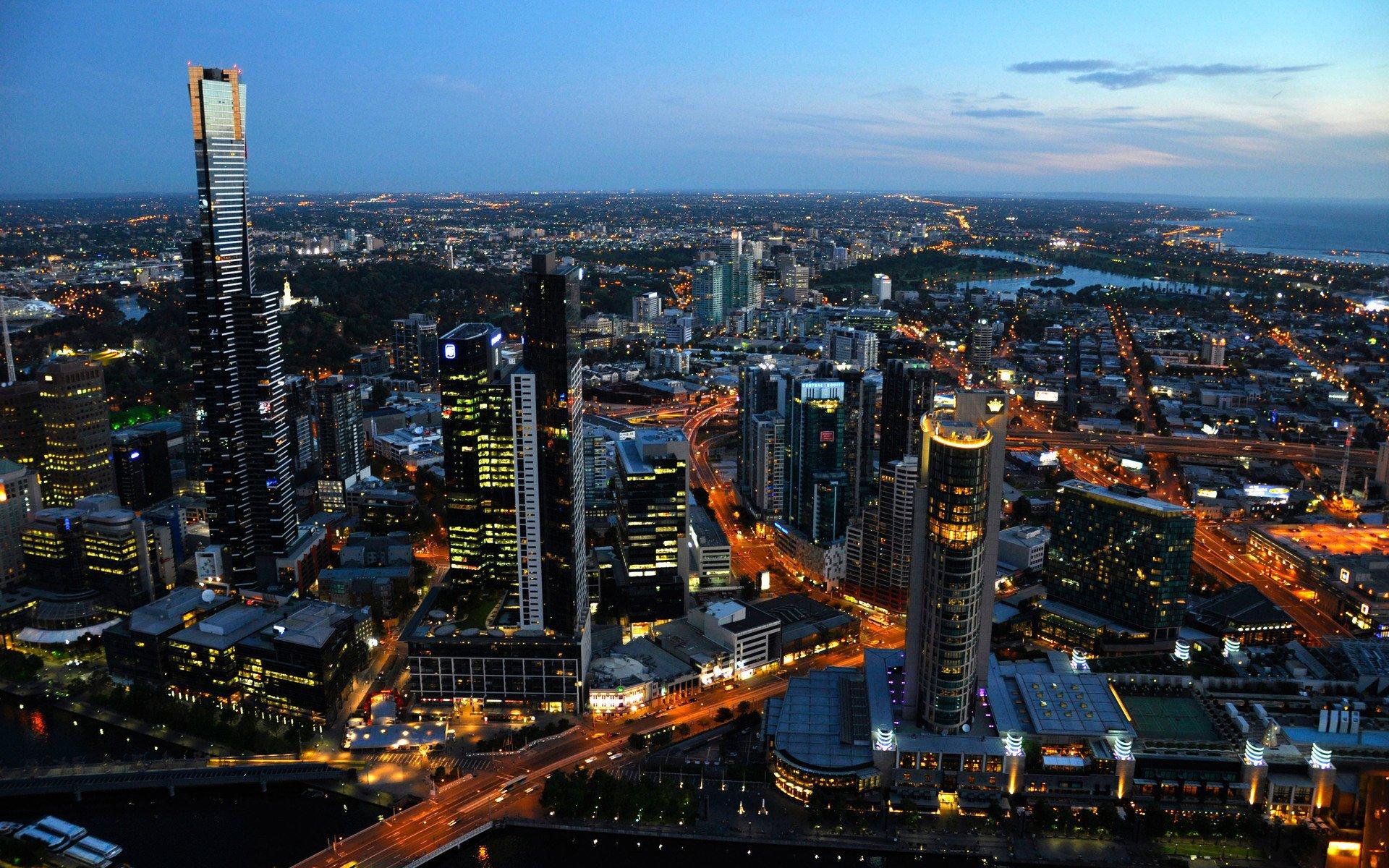 1920x1200 Australia, Melbourne HD Wallpaper
