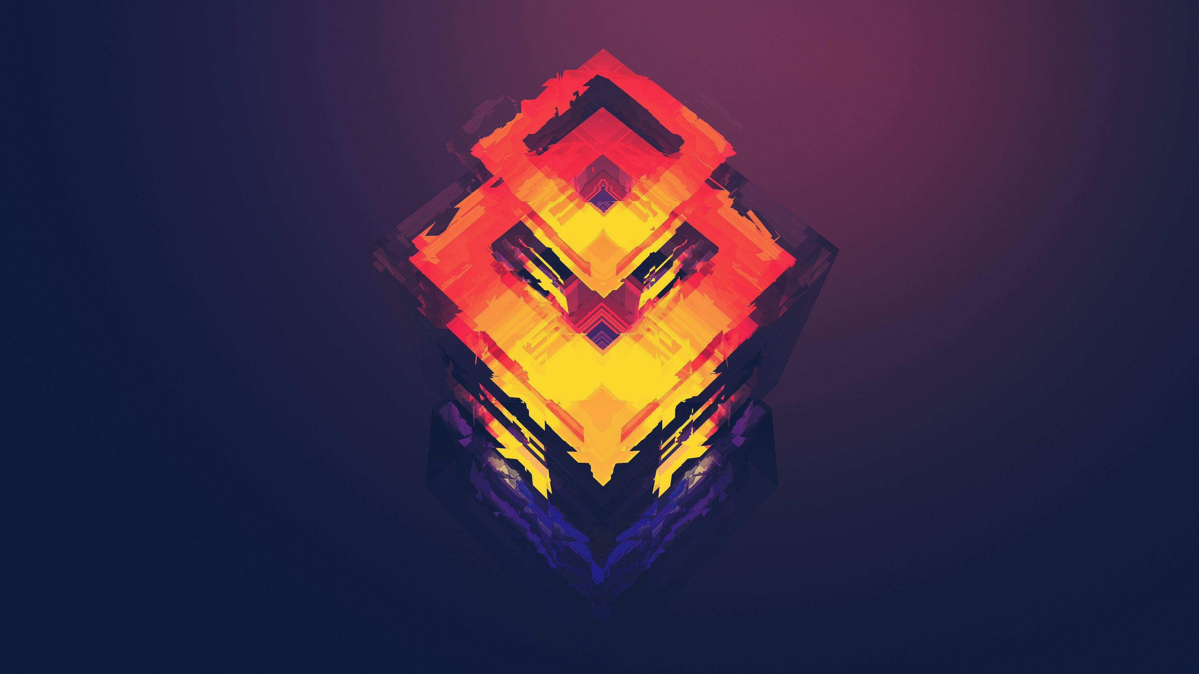 3840x2160 black, red, and orange abstract painting #abstract #polygon k k iphone wallpaper android wallpapk wallpaper for pc, 4k gaming wallpaper, Gaming wallpaper