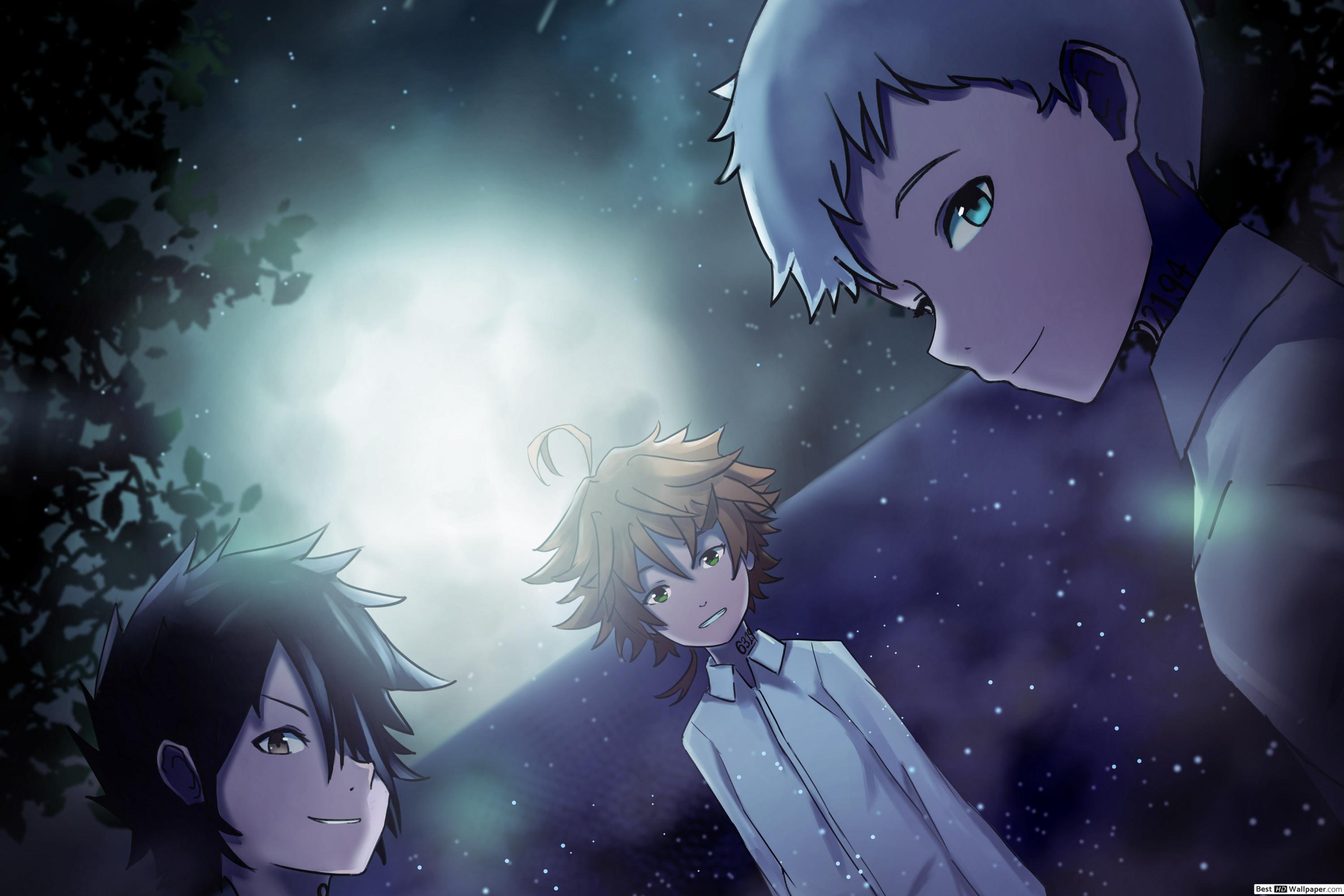 3000x2000 The Promised Neverland, Emma & Norman HD wallpaper download