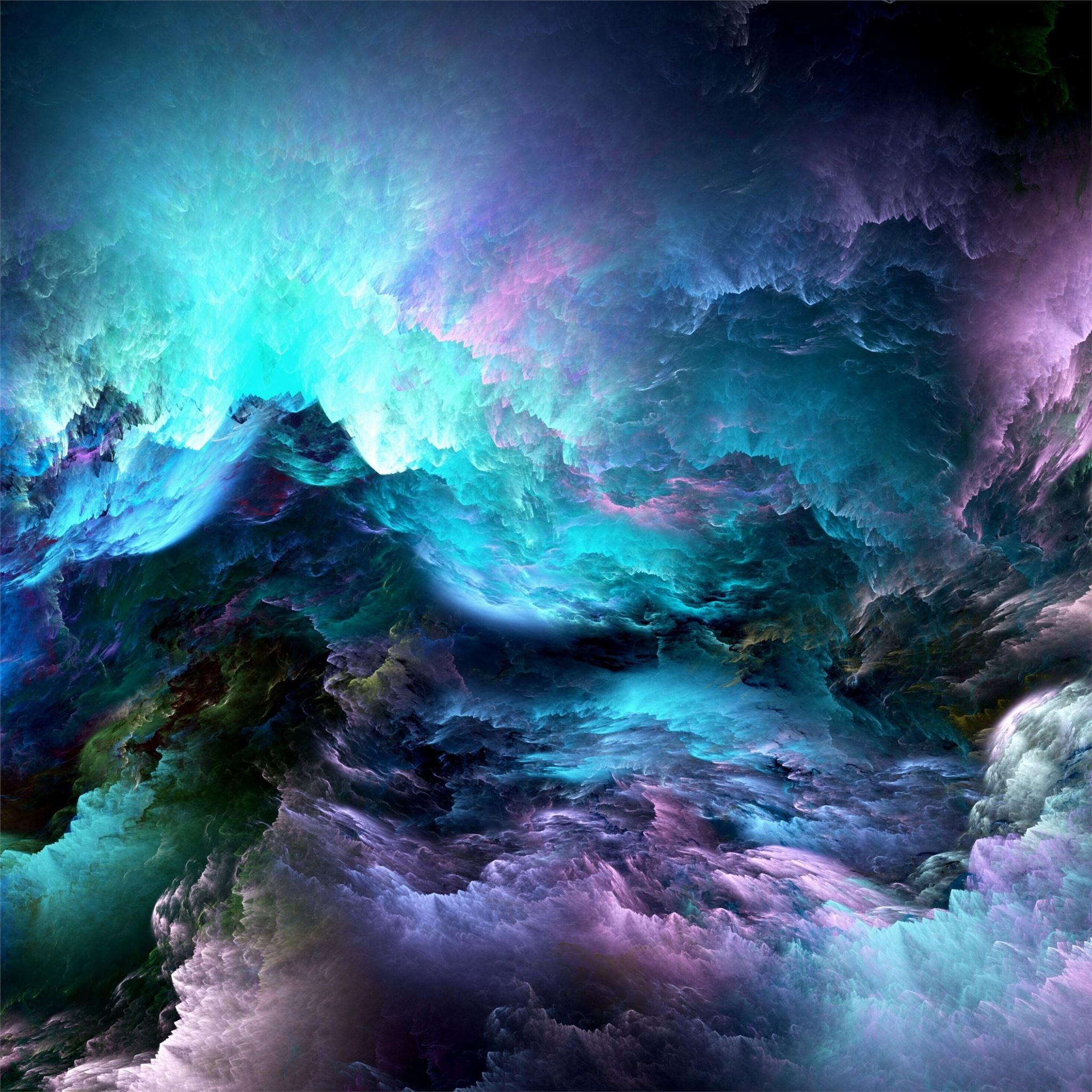 2048x2048 Latest Glow iPad Air HD Wallpaper