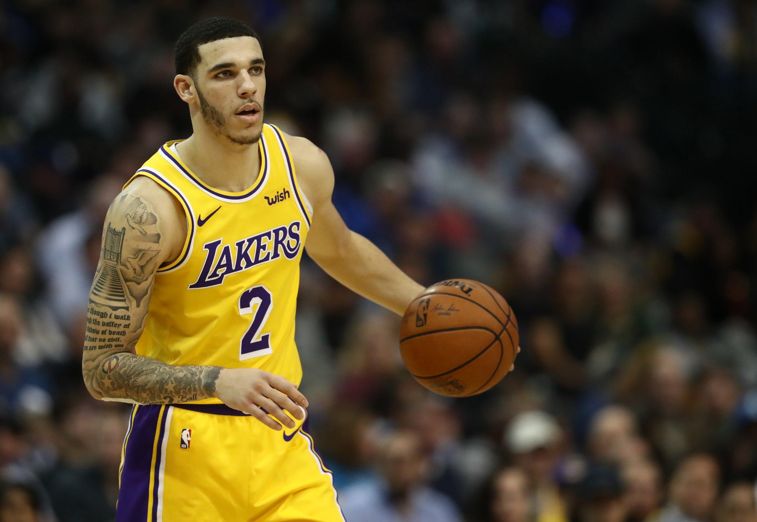 2500x1726 Lonzo Ball Stars in Lakers Win Over Oklahoma City Thunder, Twitter Goes Wild