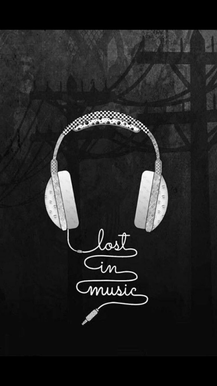 750x1334 Tatuajes. Music drawings, Music quotes, Cool wallpaper music