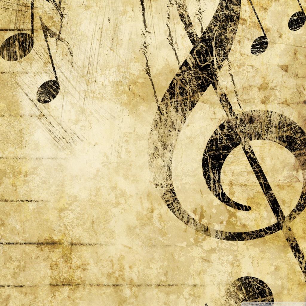 1024x1024 Musical background wallpaper