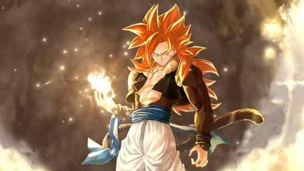 1280x720 Gogeta SS4 Dragon Ball FighterZ Anime Game Desktop Wallpaper