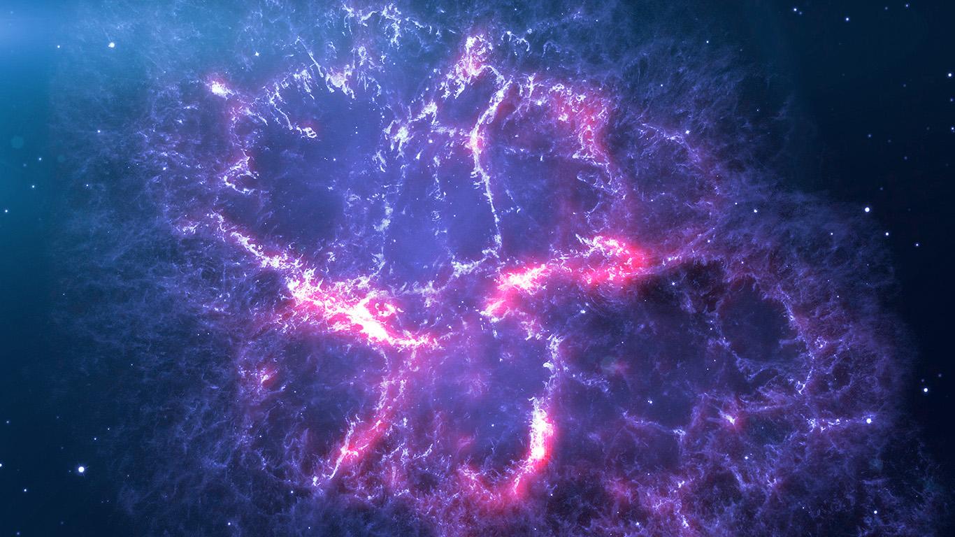 1366x768 wallpaper for desktop, laptop. space astronomy galaxy dark purple star flare
