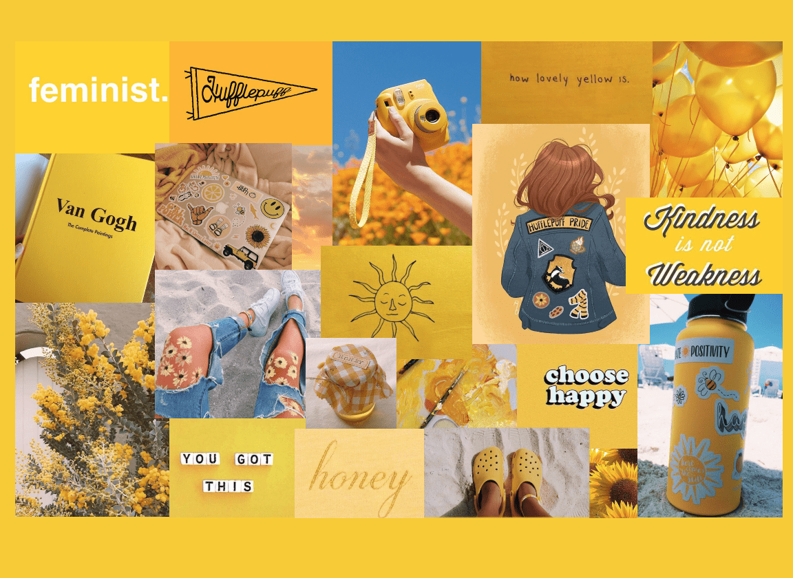 Hufflepuff Aesthetic Laptop HD wallpaper  Pxfuel