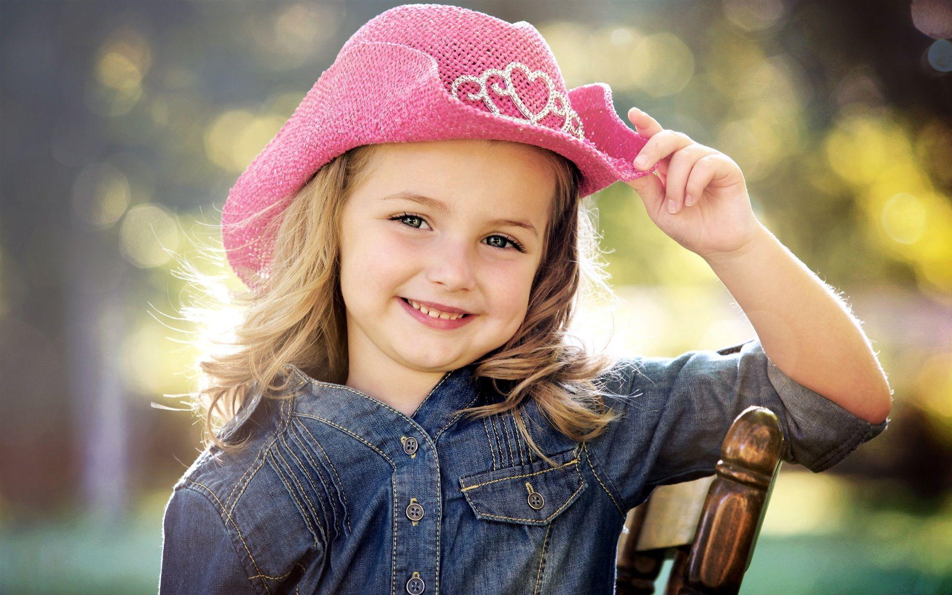 1920x1200 HD wallpaper girl, mood, smiling, hat. Cute baby girl picture, Baby girl wallpaper, Cute girl HD wallpaper
