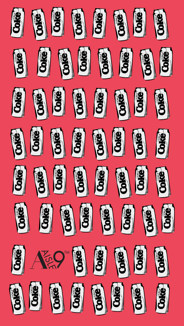 735x1301 Diet Coke Wallpaper