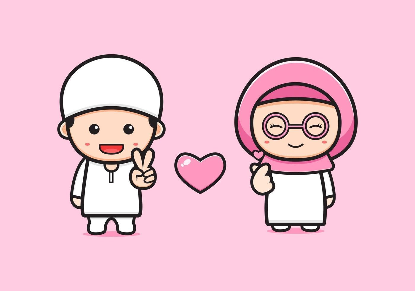 1400x980 Pinakamabilis Cute Cartoon Muslimah Couple