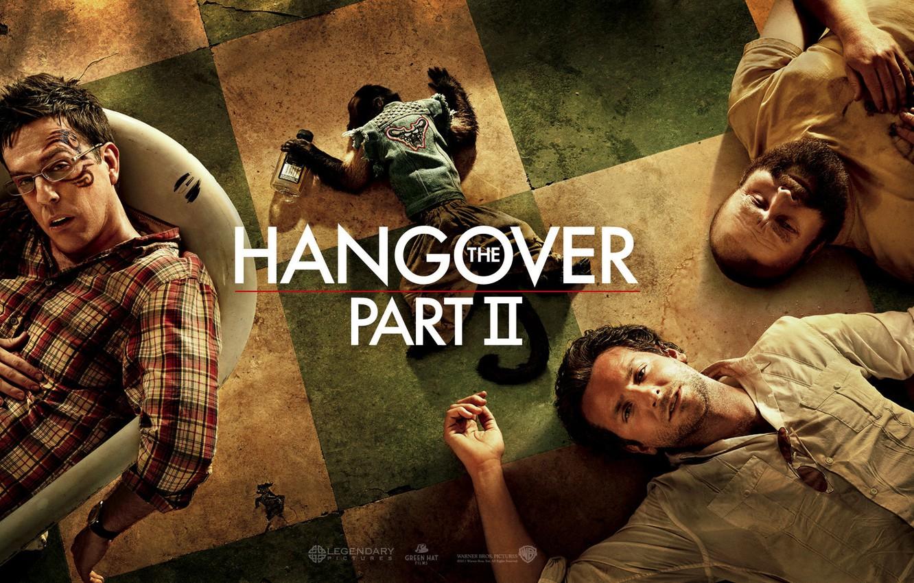 1332x850 Wallpaper monkey, Bradley Cooper, The Hangover Part Zach Galifianakis, Zach Galifianakis, Bachelor party 2: From Vegas to Bangkok, Bradley Cooper, Ed Helms, Ed Helms image for desktop, section фильмы