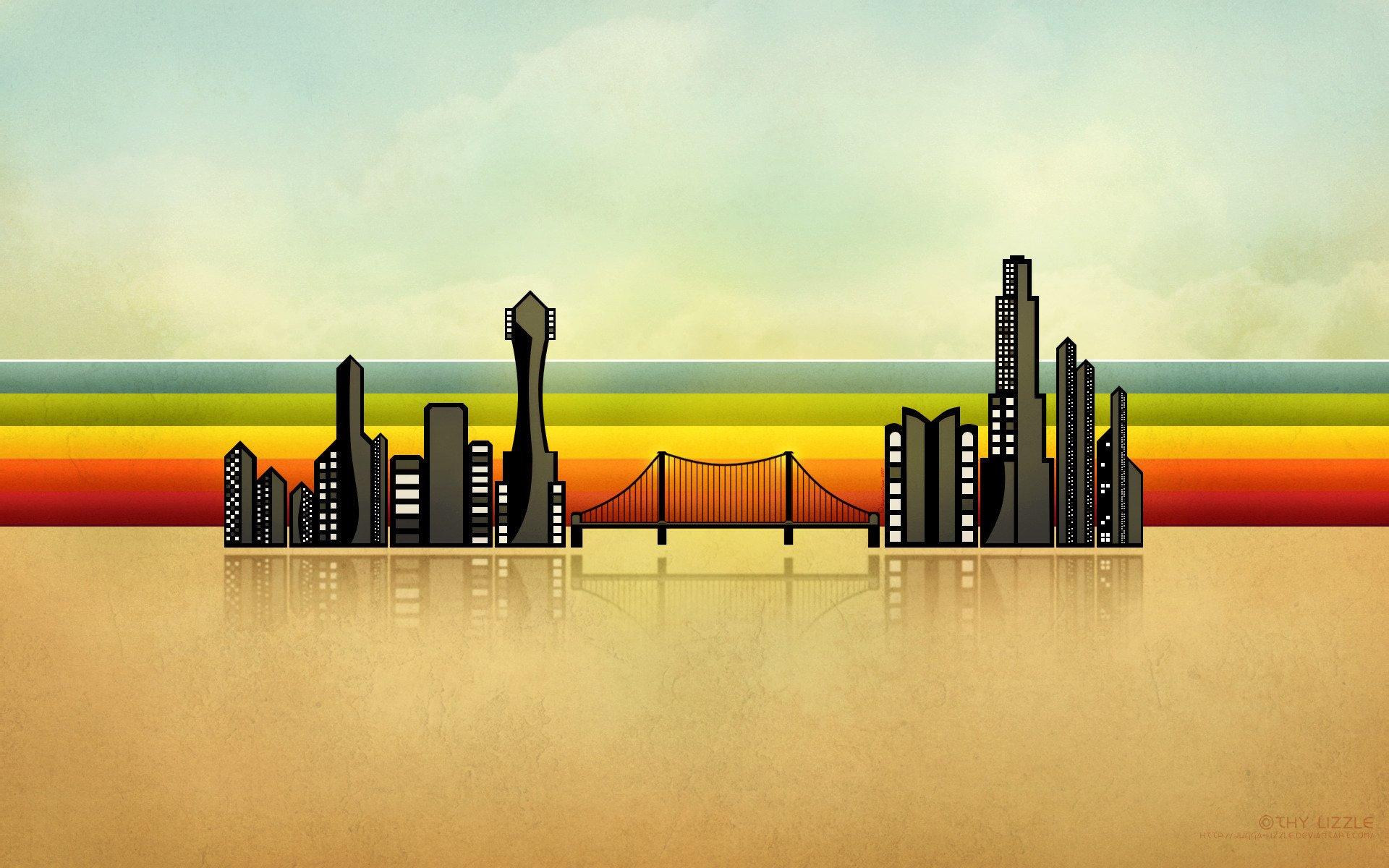 City Abstract Art Wallpapers Top Free City Abstract Art Backgrounds WallpaperAccess