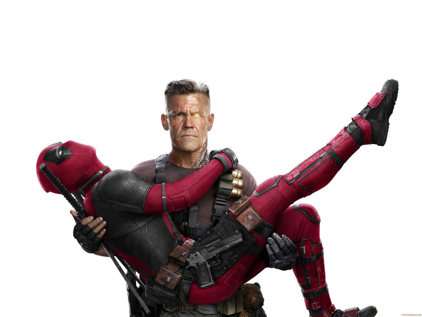 1600x1200 Cable And Deadpool In Deadpool 2 4k wallpaper