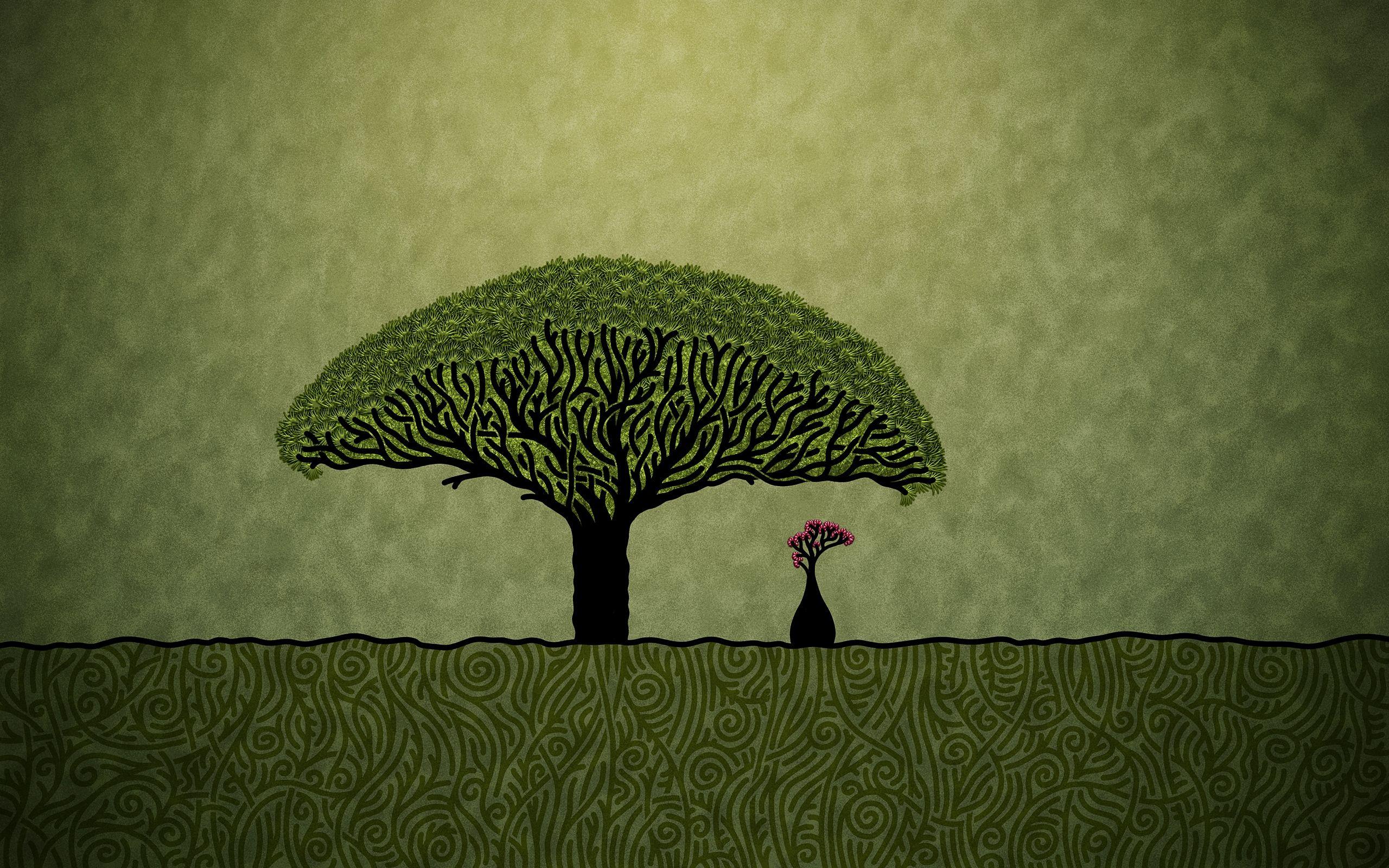 2560x1600 Tree Wallpaper