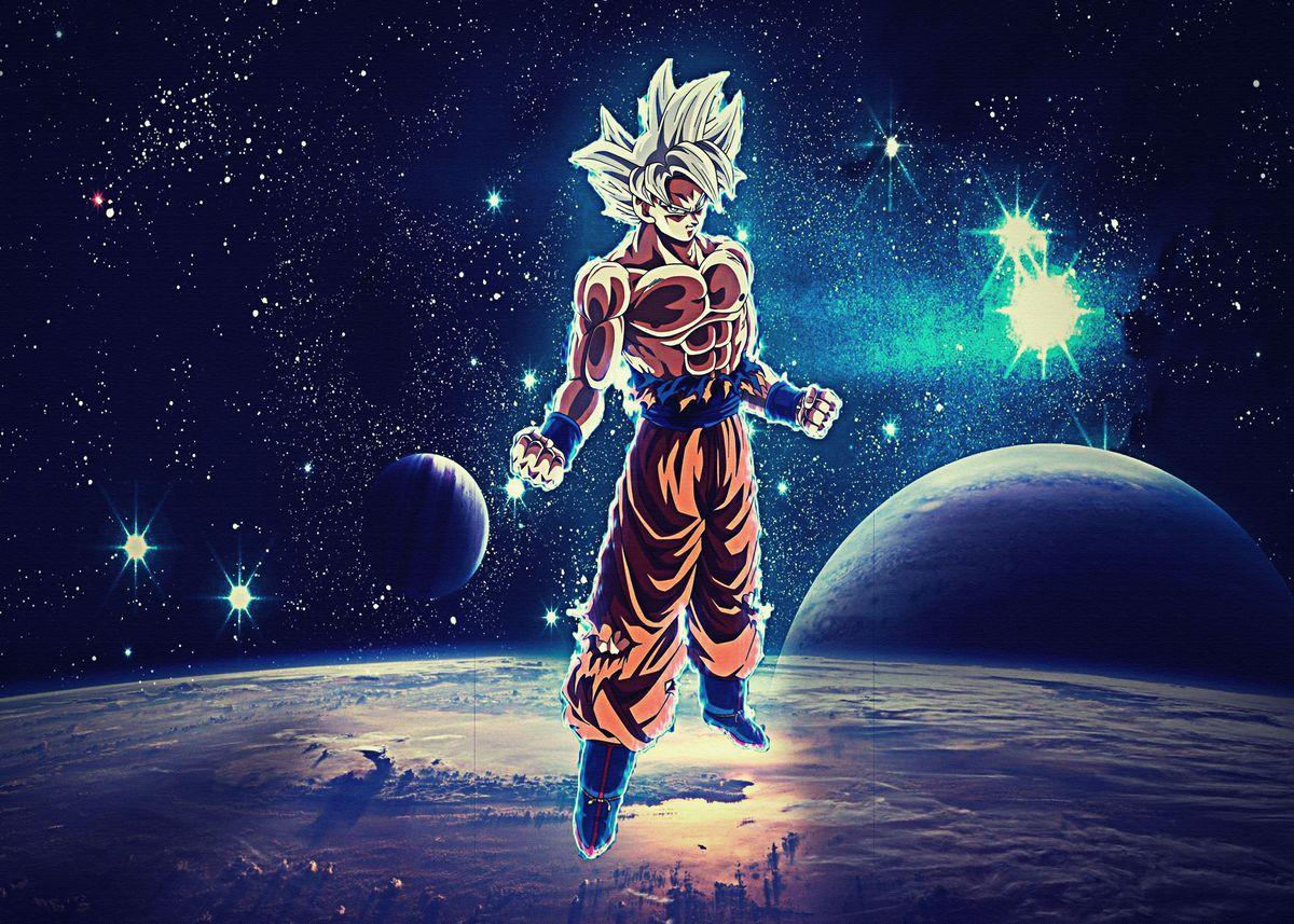 1200x857 Dragon Ball Z Super' Poster by BigLov3. Displate. Goku ultra instinct wallpaper, Goku wallpaper, Dragon ball wallpaper