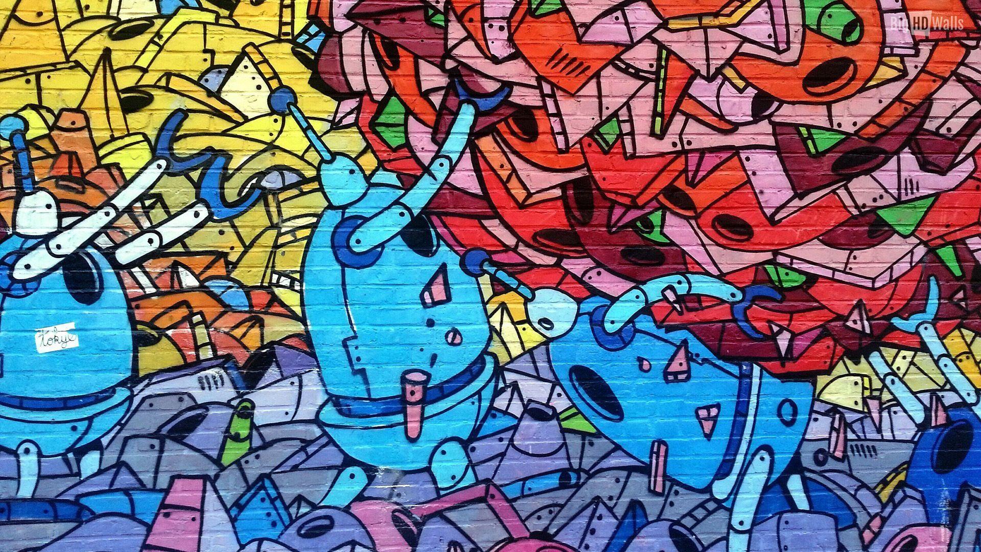 1920x1080 Graffiti Art Wallpaper