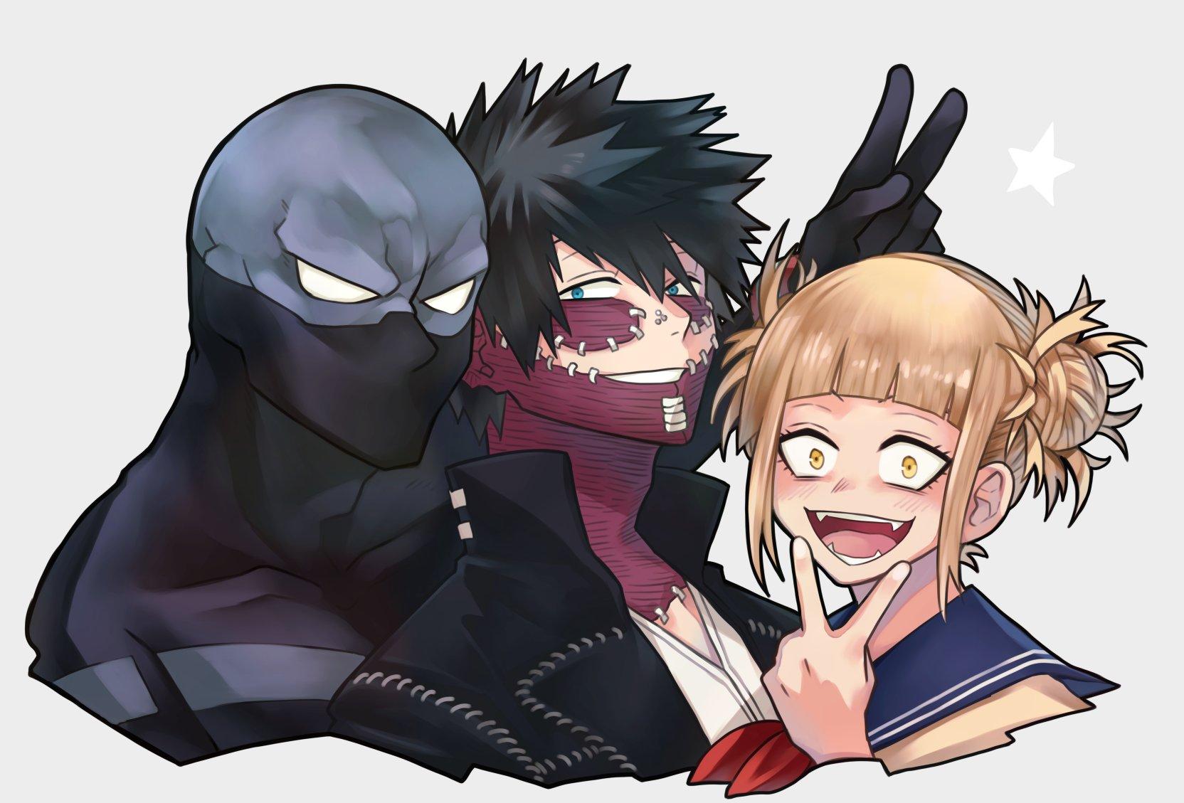 1664x1129 dabi and toga and twice no Hero Academia Wallpaper