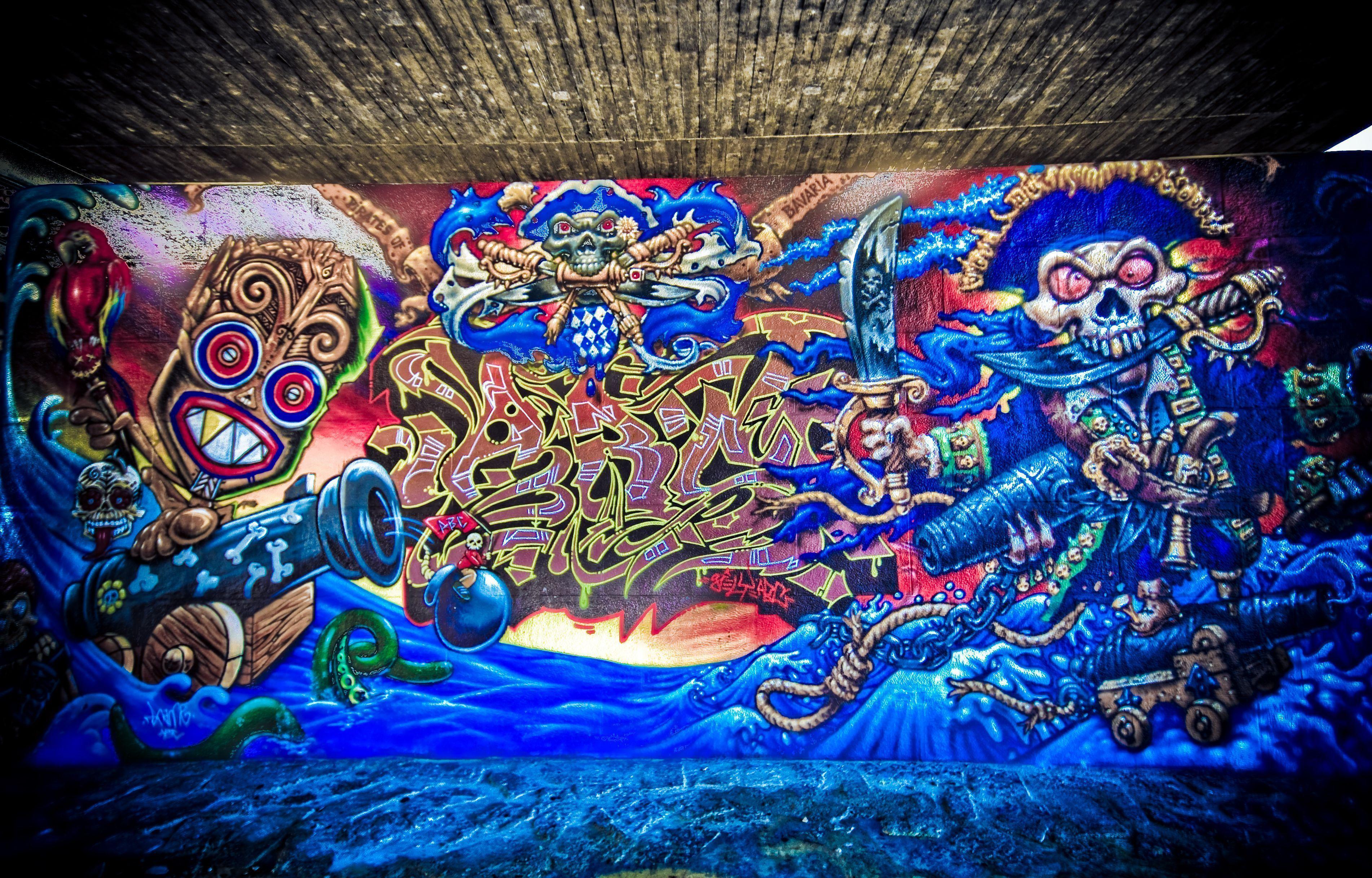3804x2433 Graffiti Wallpaper HD