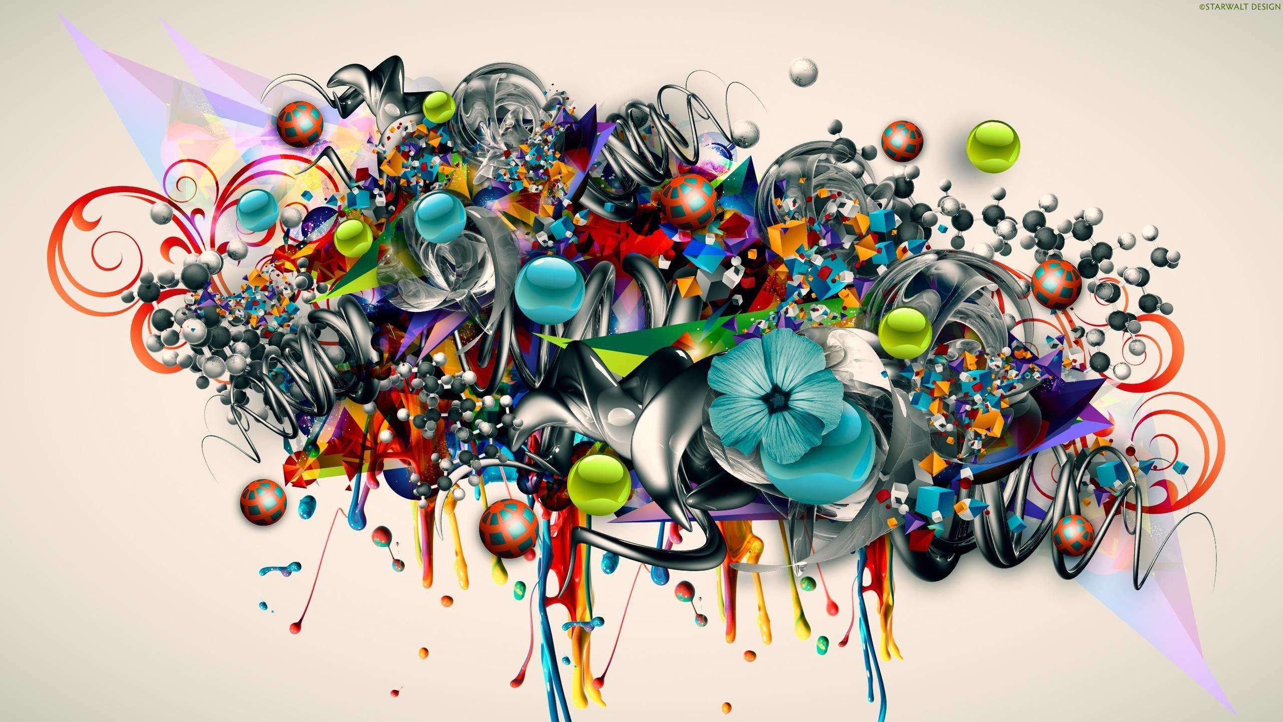 2560x1440 HD Graffiti Wallpaper