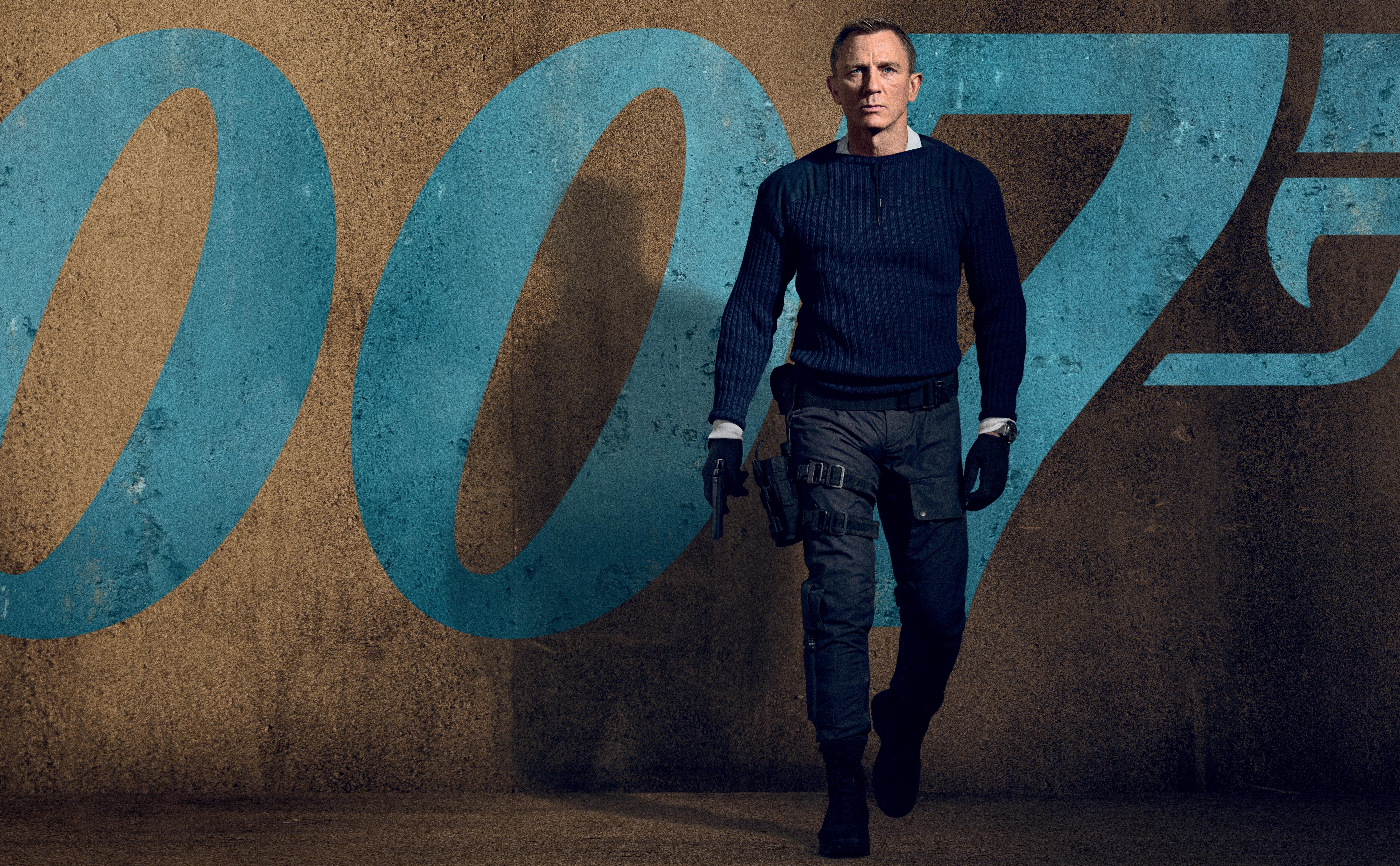 7000x4329 No Time to Die Wallpaper 4K, Daniel Craig, Movies