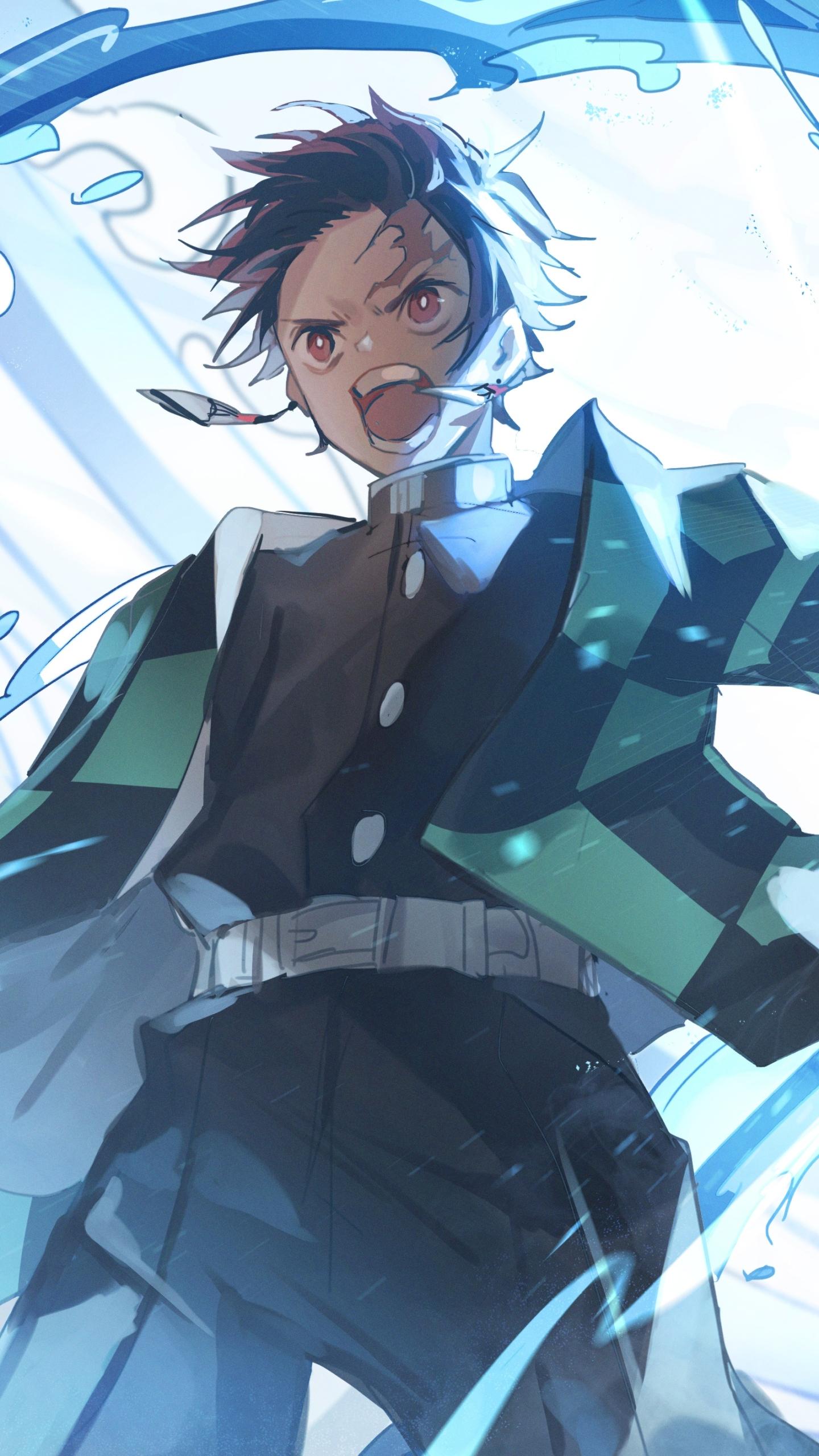 1440x2560 Anime Demon Slayer Wallpaper Phone