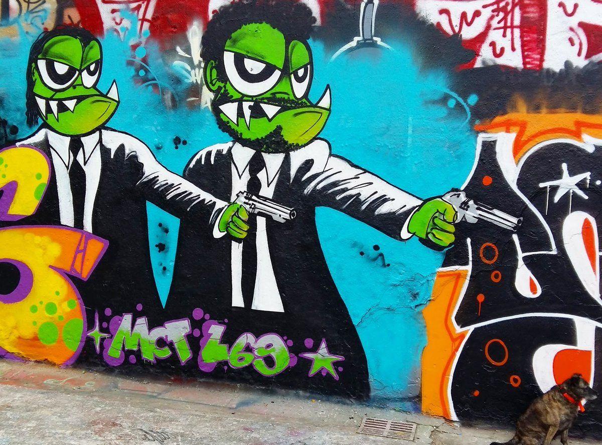 1200x887 Pulp Fiction Street Art wallpaper, Artistic, HQ Pulp Fiction Street