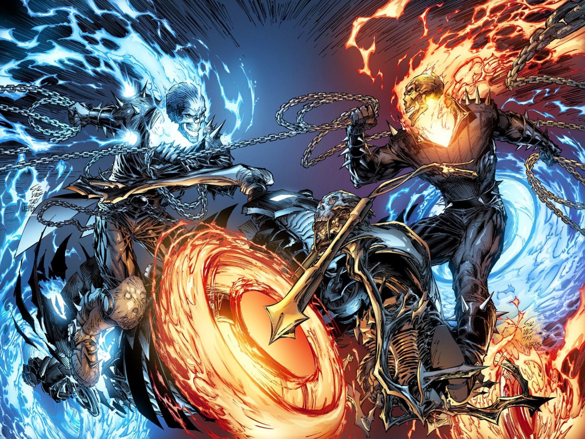 4k ghost rider contest of champions iPhone X Wallpapers Free Download