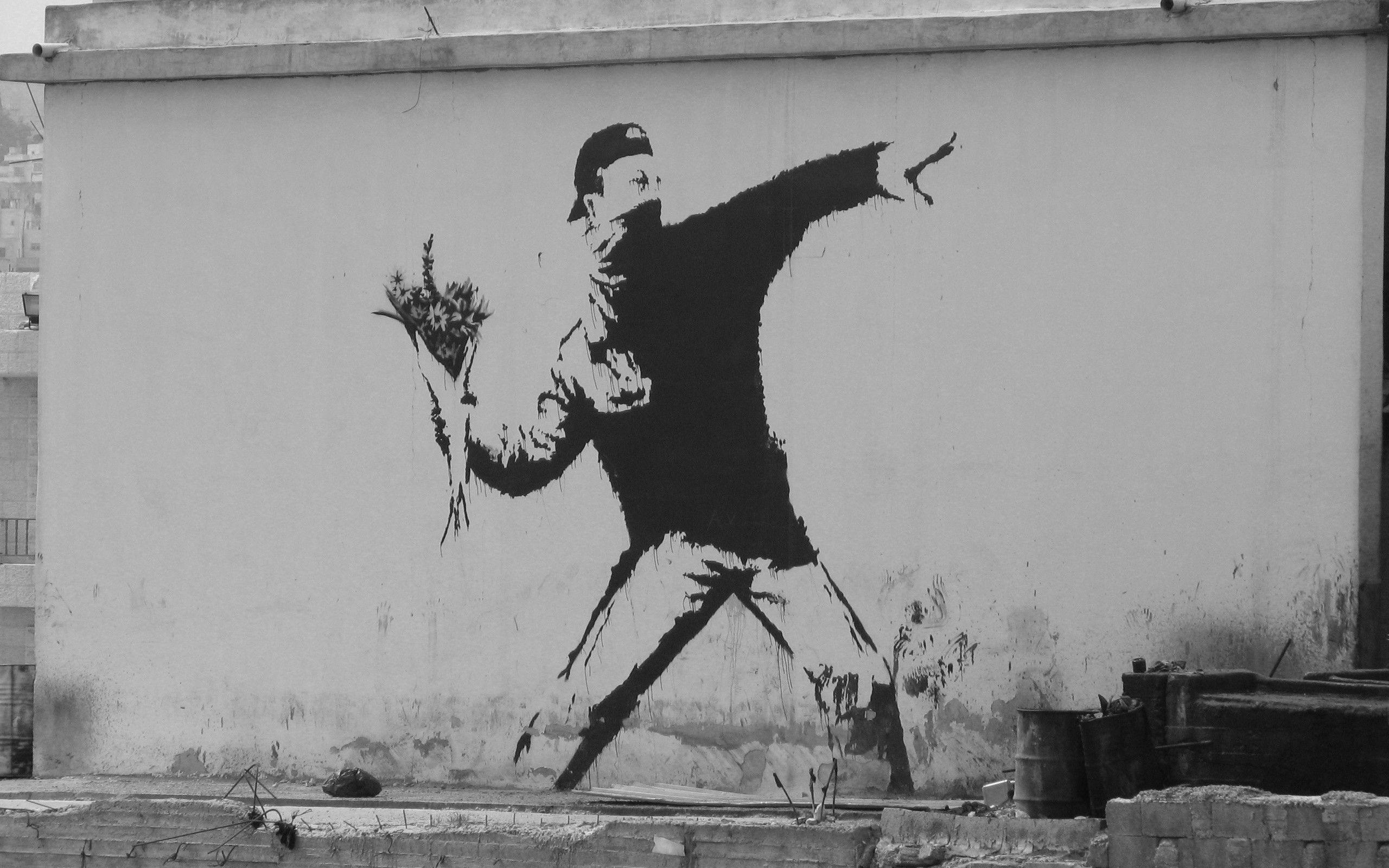 2560x1600 Banksy HD Wallpaper
