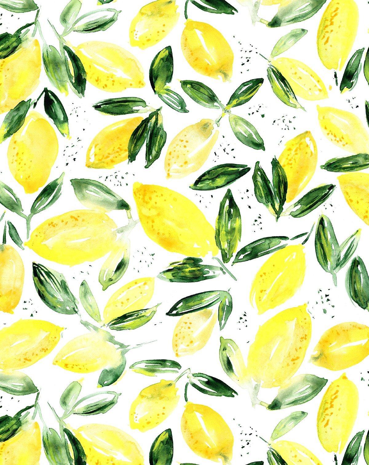 Lemon Print Wallpapers - Top Free Lemon Print Backgrounds - WallpaperAccess