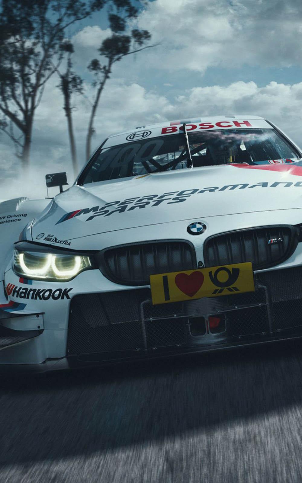 1000x1600 BMW M4 DTM In Action 4K Ultra HD Mobile Wallpaper