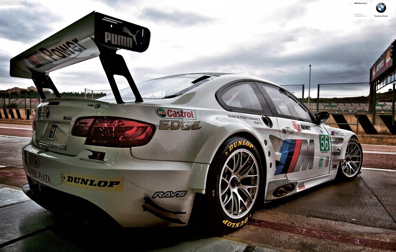 1332x850 Wallpaper rain, bmw, dtm, bmw m3 gt Speedway image for desktop, section bmw