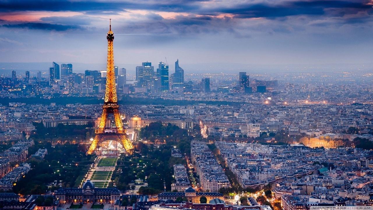 1280x720 Paris Wallpaper Landscape HD