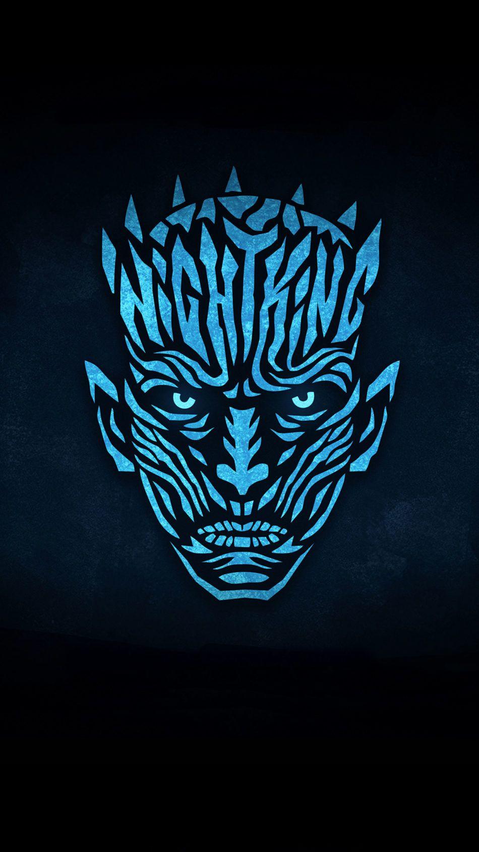 950x1689 Night King Minimal 4K Ultra HD Mobile Wallpaper. Night king, Game of thrones art, Game of thrones poster