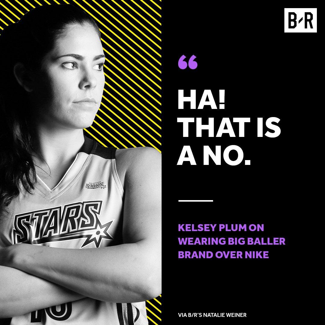 1080x1080 Bleacher Report Plum is a baller. And she doesn't need to wear Big Baller Brand to prove that