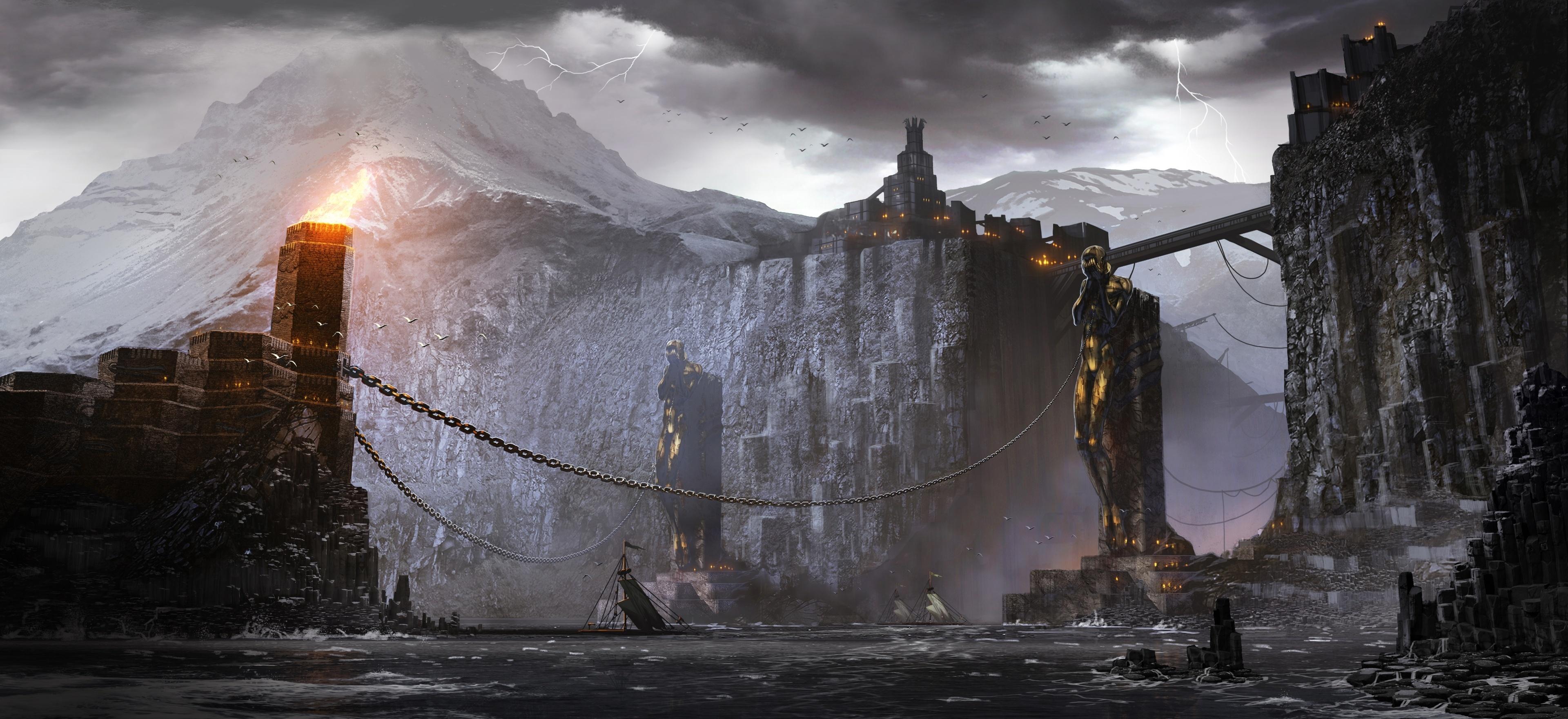 3840x1762 Dragon Age HD Wallpaper and Background Image