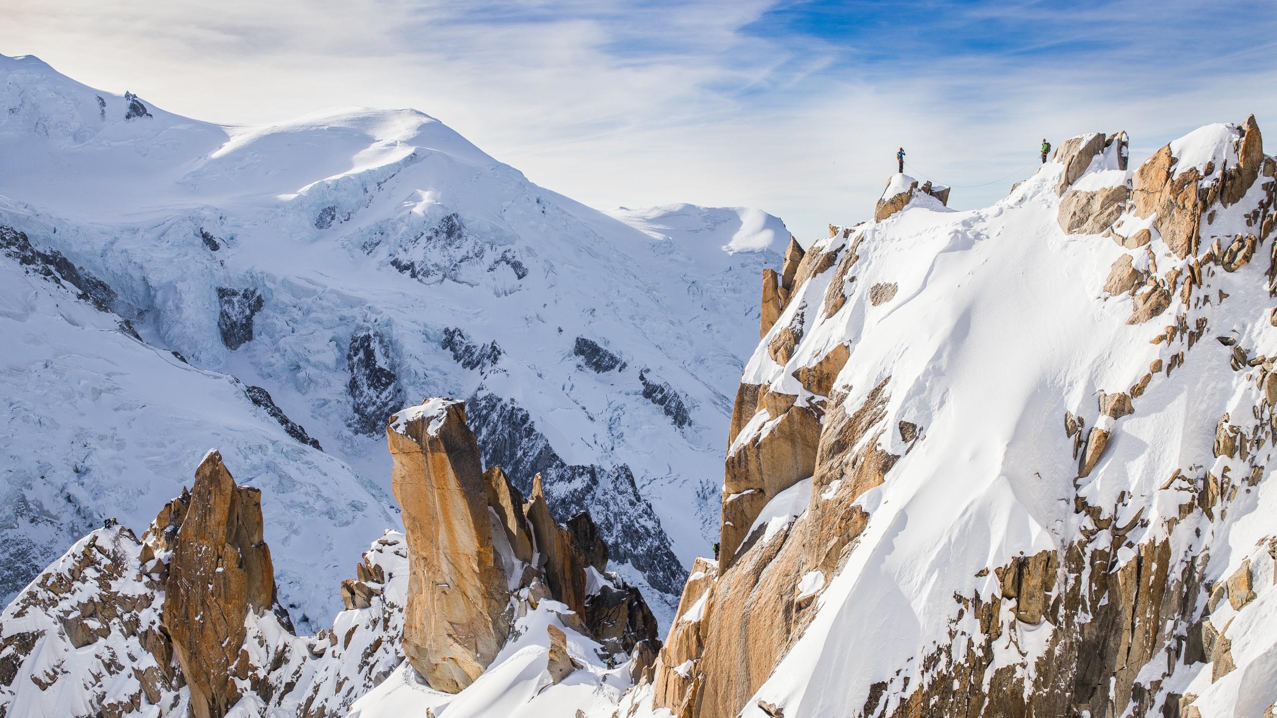 2560x1440 Wallpaper mountains, 5k, 4k wallpaper, 8k, winter, snow, Nature