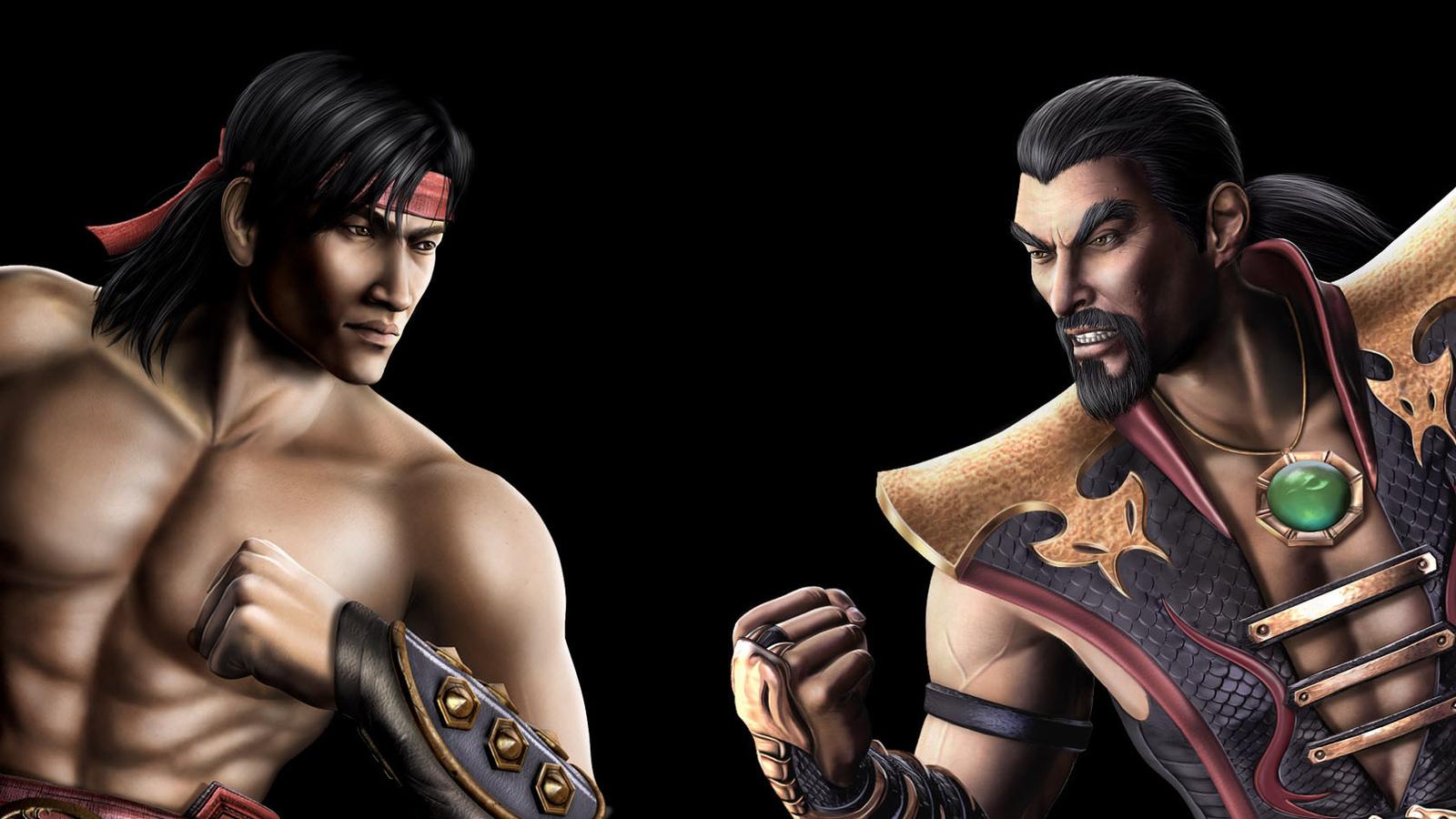 1600x900 Liu Kang Vs Shang Tsung Mortal Kombat Wallpaper Kombat Llu Kang