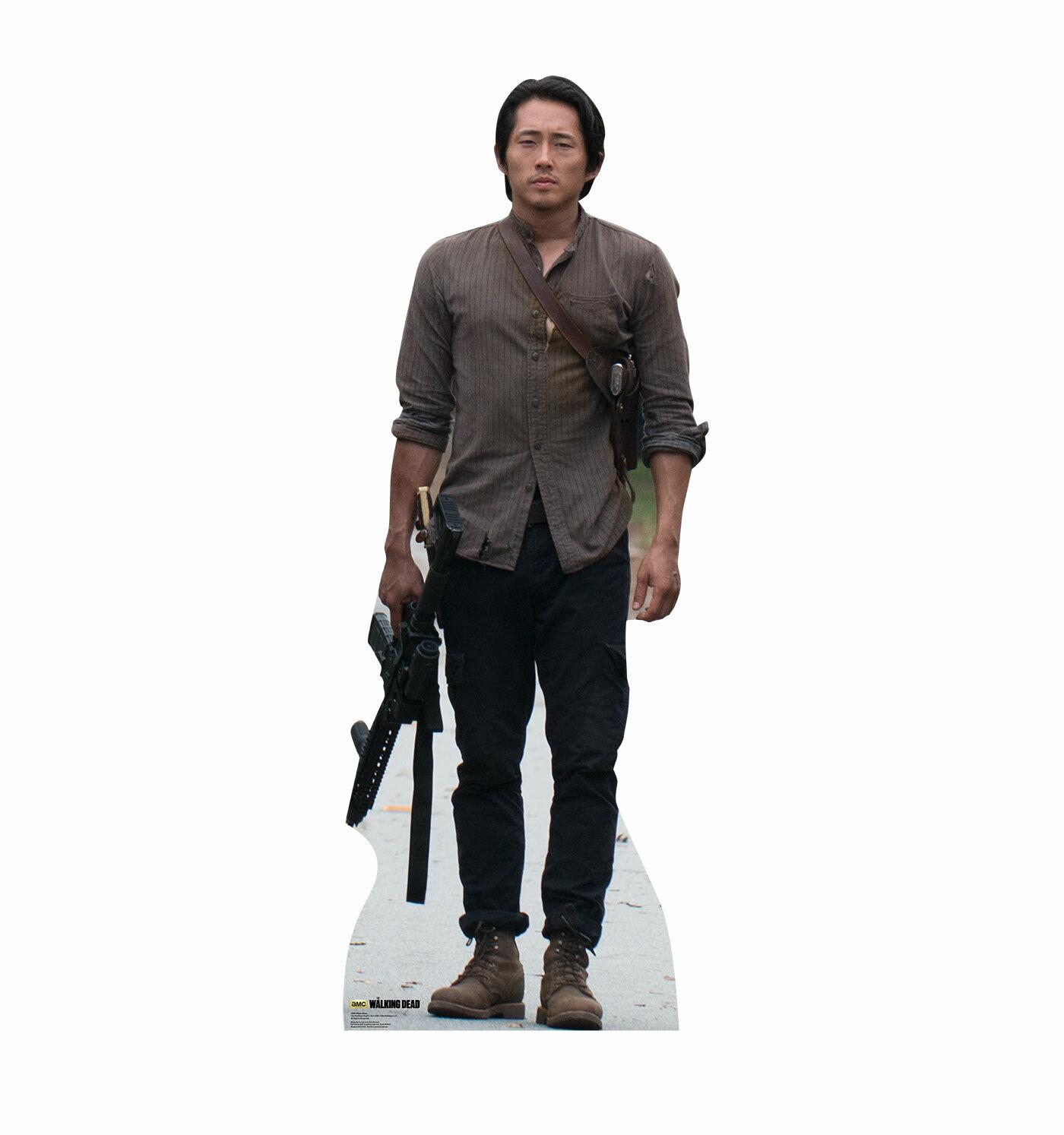 1400x1494 Advanced Graphics The Walking Dead Glenn Rhee Life Size Cardboard Cutout