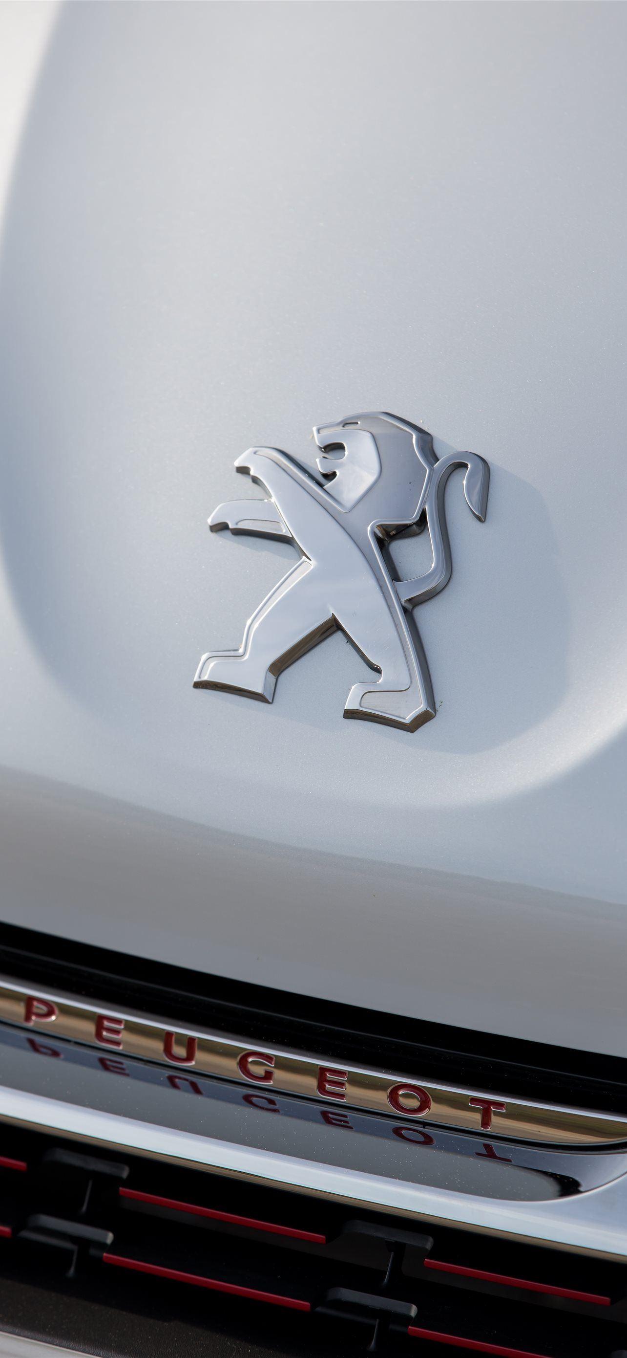 1284x2778 peugeot logo iPhone Wallpaper Free Download