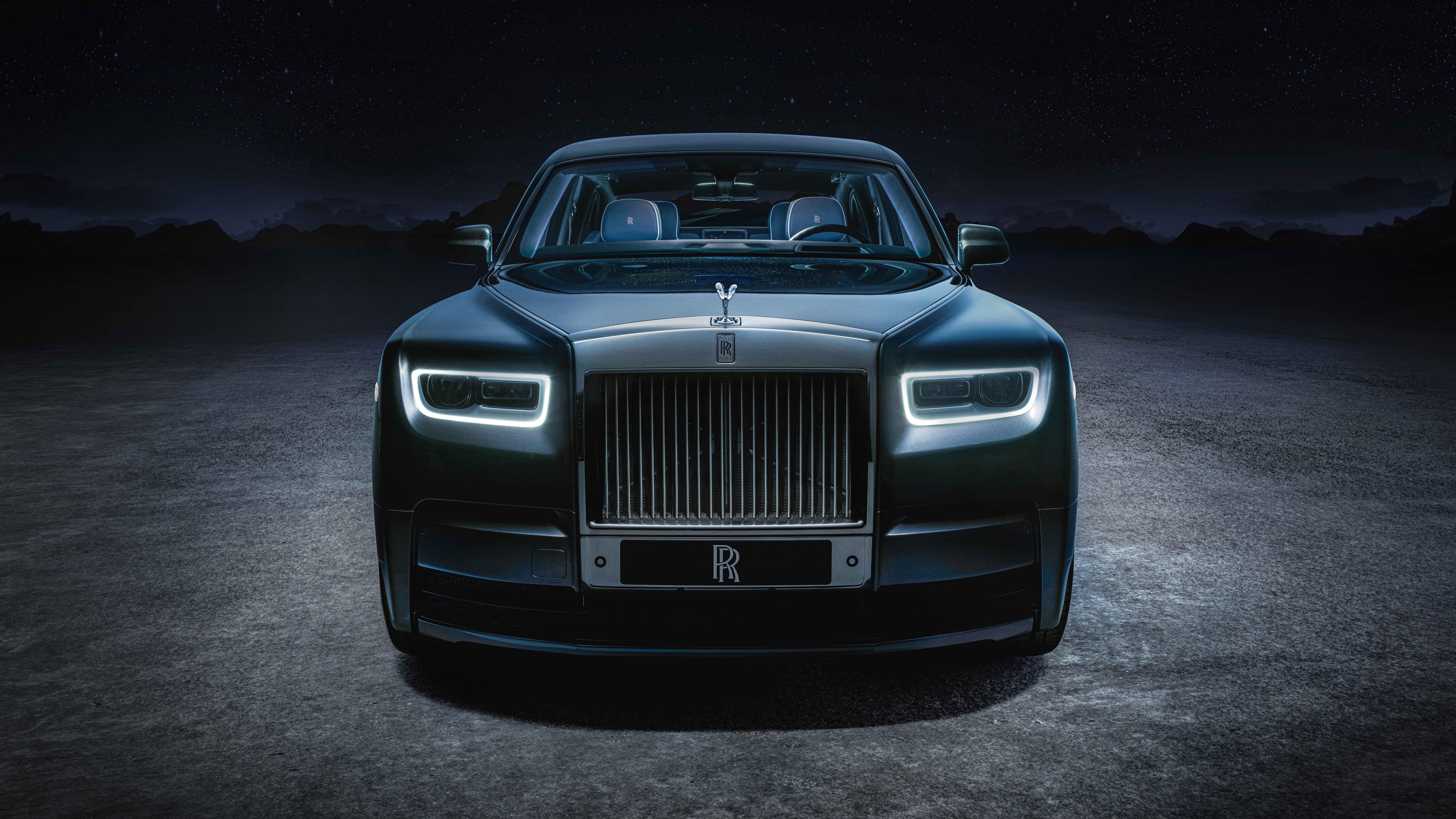 Rolls Royce Black Badge Ghost Front Grill 1440P Resolution   Background  and  Car Grill HD wallpaper  Pxfuel