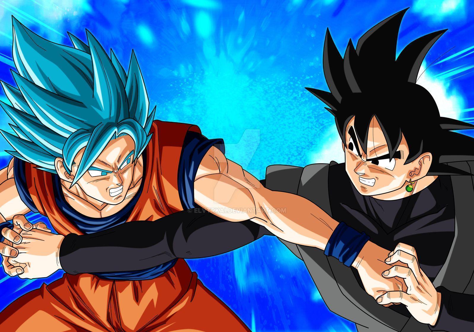 Black Goku vs Goku Wallpapers - Top Free Black Goku vs Goku Backgrounds -  WallpaperAccess