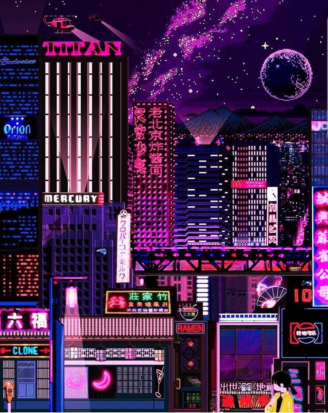 Pixel Vaporwave Aesthetic Wallpapers Top Free Pixel Vaporwave Aesthetic Backgrounds Wallpaperaccess