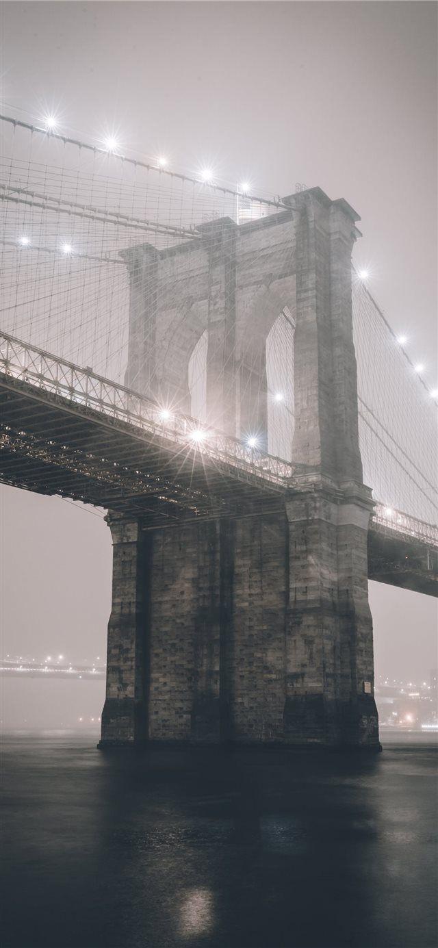 640x1385 Brooklyn Bridge iPhone Wallpaper