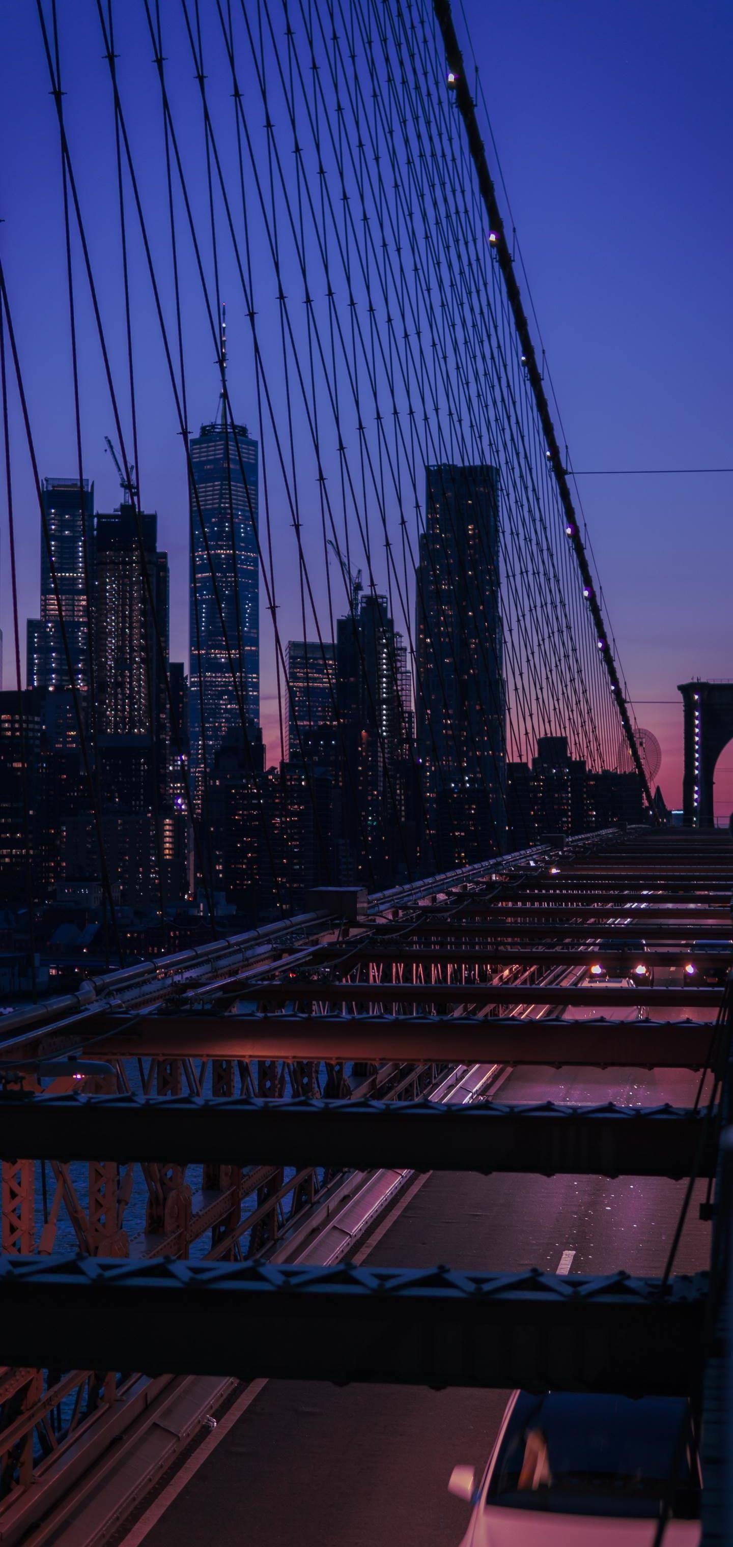 1440x3040 Brooklyn Bridge New York US Phone Wallpaper Download. InstaWallpaper. New york wallpaper, Brooklyn bridge new york, York wallpaper
