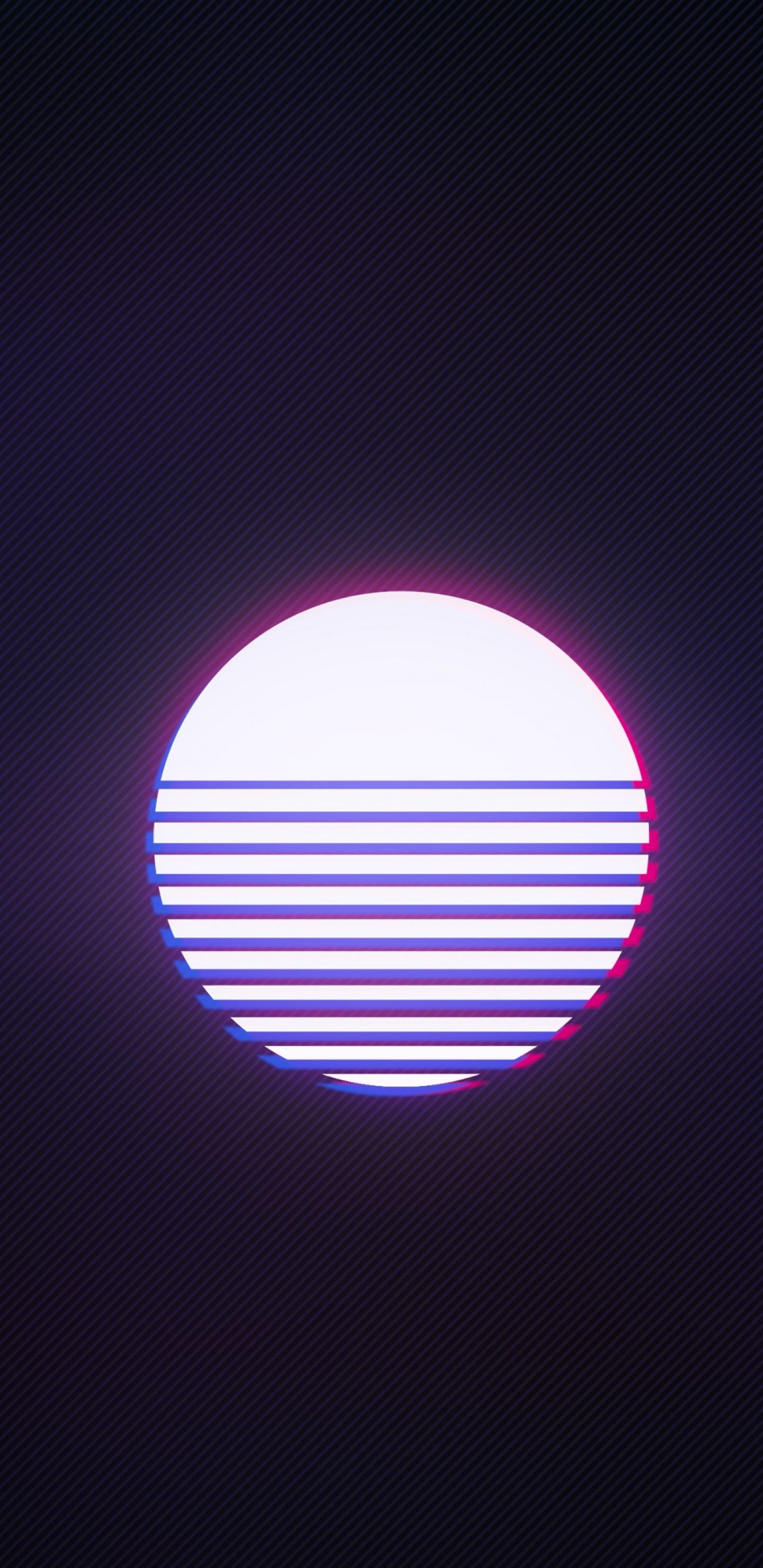 1440x2960 Download 1440x2960 Sun, Retro Wave, Synthwave, Music Wallpaper for Samsung Galaxy S Note S S8+, Google Pixel 3 XL