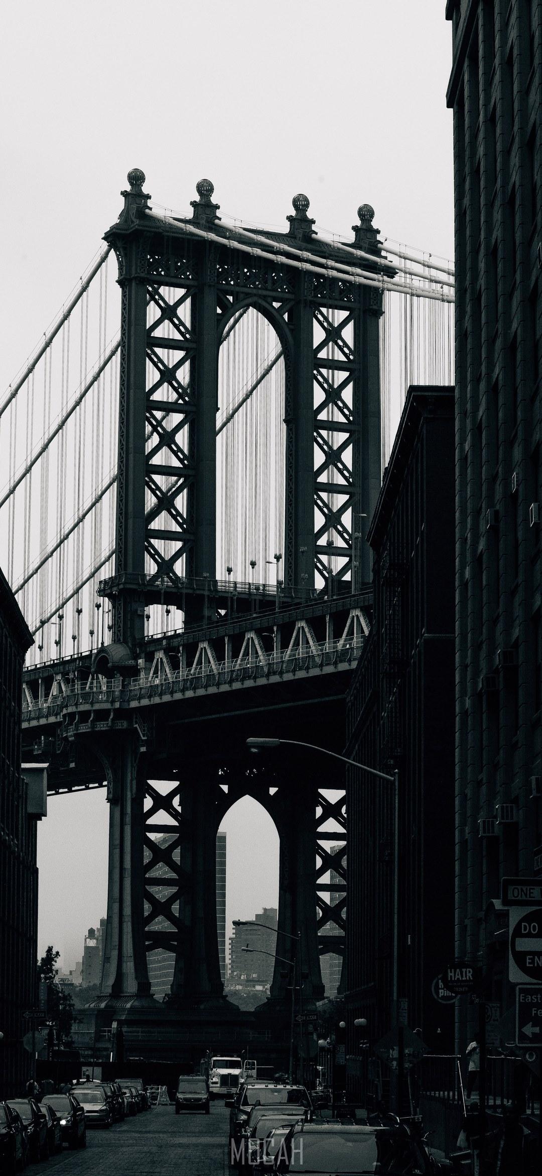 1080x2340 black and white nyc brooklyn and dumbo hd, Asus ROG Phone 3 ZS661KS wallpaper free download, 1080x2340. Mocah HD Wallpaper