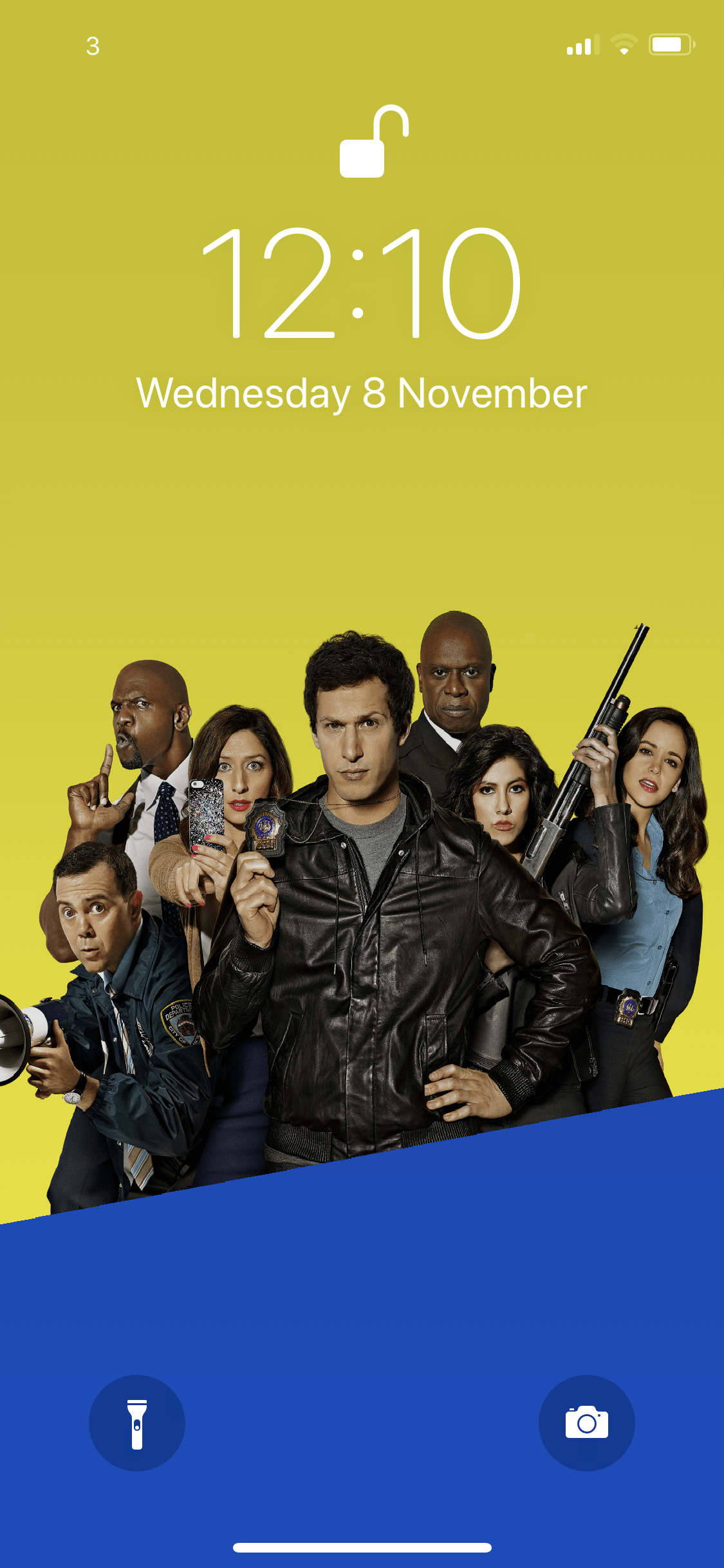 1125x2436 I Couldn't Find A Good Nine Nine Phone Wallpaper, So I Made One.: Brooklynninenine